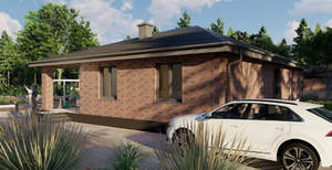 Дом 180м², 1-этажный, участок 7 сот.