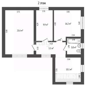 Дом 138м², 2-этажный, участок 4 сот.
