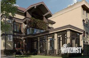 Дом 486м², 3-этажный, участок 6 сот.