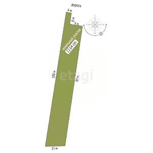 Дом 200м², 1-этажный, участок 15 сот.