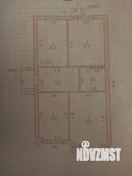 Дом 85м², 1-этажный, участок 3 сот.