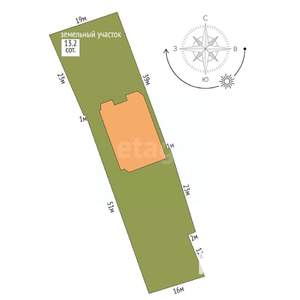 Дом 517м², 3-этажный, участок 13 сот.