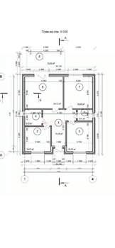 Дом 97м², 1-этажный, участок 4 сот.