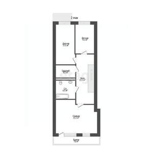 Дом 147м², 2-этажный, участок 2 сот.