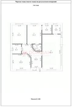 Дом 130м², 1-этажный, участок 6 сот.
