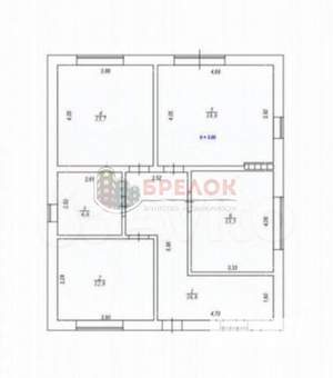 Дом 90м², 1-этажный, участок 3 сот.