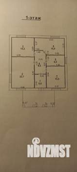 Дом 90м², 1-этажный, участок 6 сот.