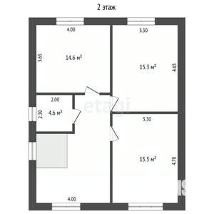 Дом 142м², 2-этажный, участок 3 сот.  