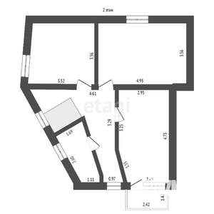 Дом 128м², 2-этажный, участок 3 сот.  