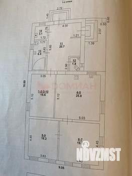 Дом 110м&sup2;, 1-этажный, участок 5 сот.  