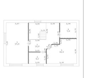 Дом 200м&sup2;, 2-этажный, участок 4 сот.  