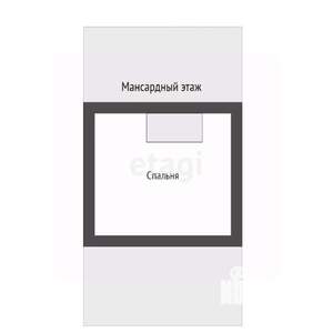 Дом 54м², 2-этажный, участок 5 сот.  