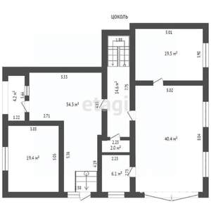 Дом 319м², 2-этажный, участок 4 сот.  