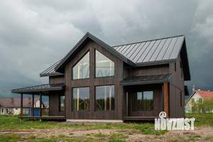 Дом 216м&sup2;, 2-этажный, участок 4 сот.  