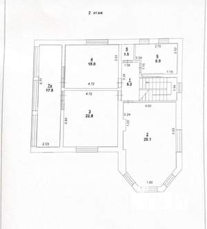 Дача 250м², 2-этажный, участок 6 сот.  