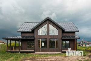 Дом 216м&sup2;, 2-этажный, участок 4 сот.  