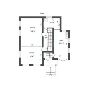 Дом 300м², 2-этажный, участок 6 сот.  