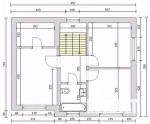 Дом 115м², 2-этажный, участок 2 сот.  