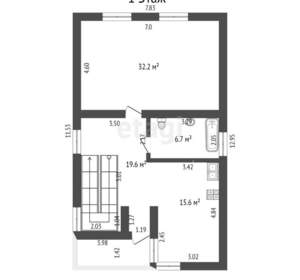 Дом 143м², 2-этажный, участок 6 сот.  