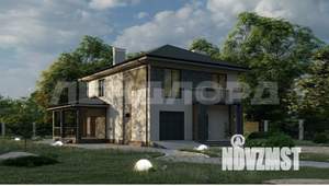 Дом 337м&sup2;, 2-этажный, участок 6 сот.  