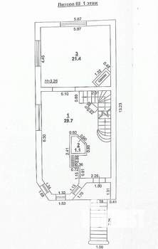 Дом 157м², 3-этажный, участок 2 сот.  