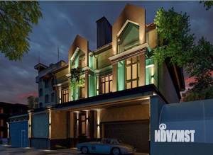 Дом 486м&sup2;, 3-этажный, участок 6 сот.  