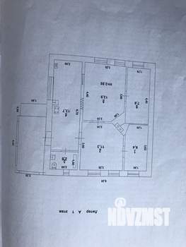 Дом 60м&sup2;, 1-этажный, участок 5 сот.  