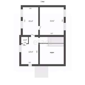 Дом 118м&sup2;, 2-этажный, участок 5 сот.  