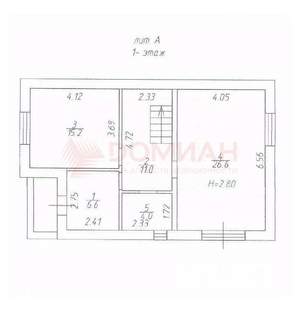 Дом 130м&sup2;, 2-этажный, участок 2 сот.  