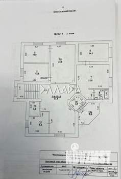 Дом 433м², 3-этажный, участок 6 сот.  
