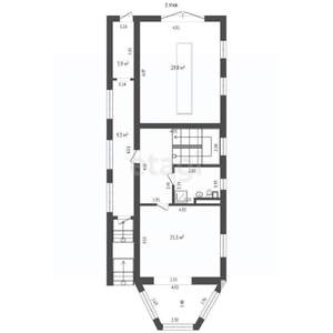 Дом 370м², 3-этажный, участок 7 сот.  