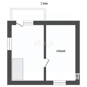 Дом 61м&sup2;, 2-этажный, участок 5 сот.  