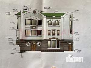 Дом 450м&sup2;, 3-этажный, участок 3 сот.  