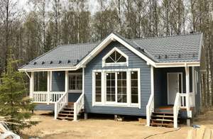 Дом 78м&sup2;, 1-этажный, участок 4 сот.  