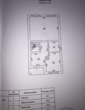 Дом 130м&sup2;, 2-этажный, участок 3 сот.  