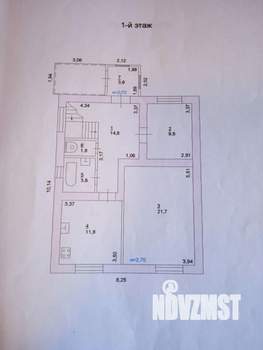 Дом 173м², 2-этажный, участок 6 сот.  