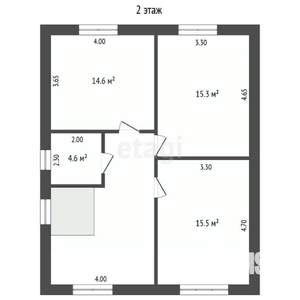Дом 142м², 2-этажный, участок 3 сот.  