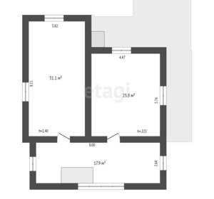 Дача 182м², 3-этажный, участок 5 сот.  