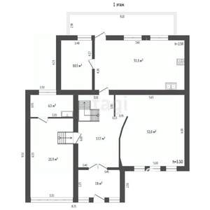 Дом 240м&sup2;, 2-этажный, участок 12 сот.  