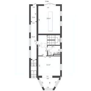 Дом 370м², 3-этажный, участок 7 сот.  