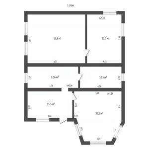 Дом 240м², 3-этажный, участок 7 сот.  