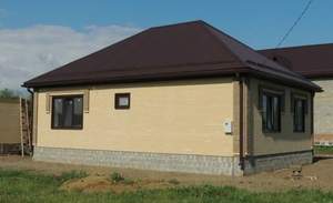 Дом 80м², 1-этажный, участок 3 сот.  