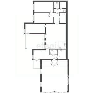 Дом 184м², 1-этажный, участок 6 сот.  