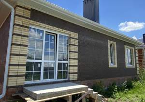 Дом 120м&sup2;, 1-этажный, участок 4 сот.  