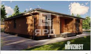 Дом 175м&sup2;, 1-этажный, участок 7 сот.  