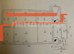 Дом 45м&sup2;, 1-этажный, участок 4 сот.  