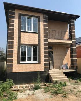 Дом 135м&sup2;, 2-этажный, участок 3 сот.  