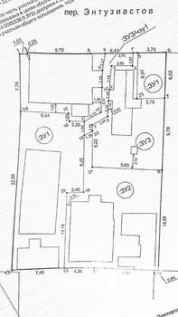 Дом 44м², 1-этажный, участок 2 сот.  