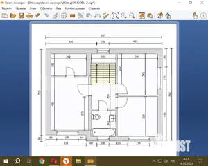Дом 115м&sup2;, 2-этажный, участок 2 сот.  