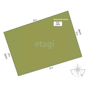 Дом 800м², 2-этажный, участок 13 сот.  